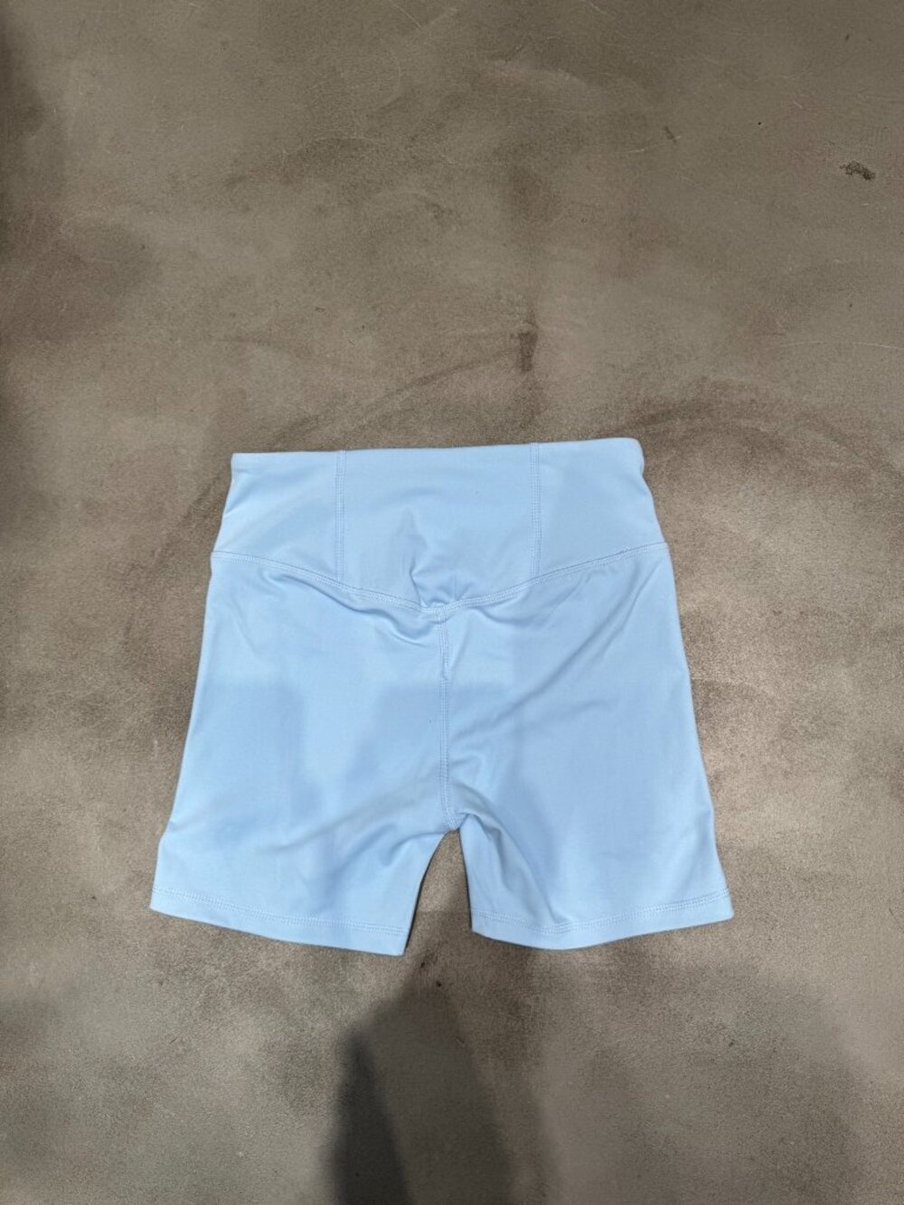 Alo Yoga Light Blue Contrast Stitch Matching Workout Set S - Picture 2 of 7
